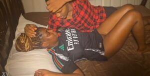 Lovers in bed scene (1)