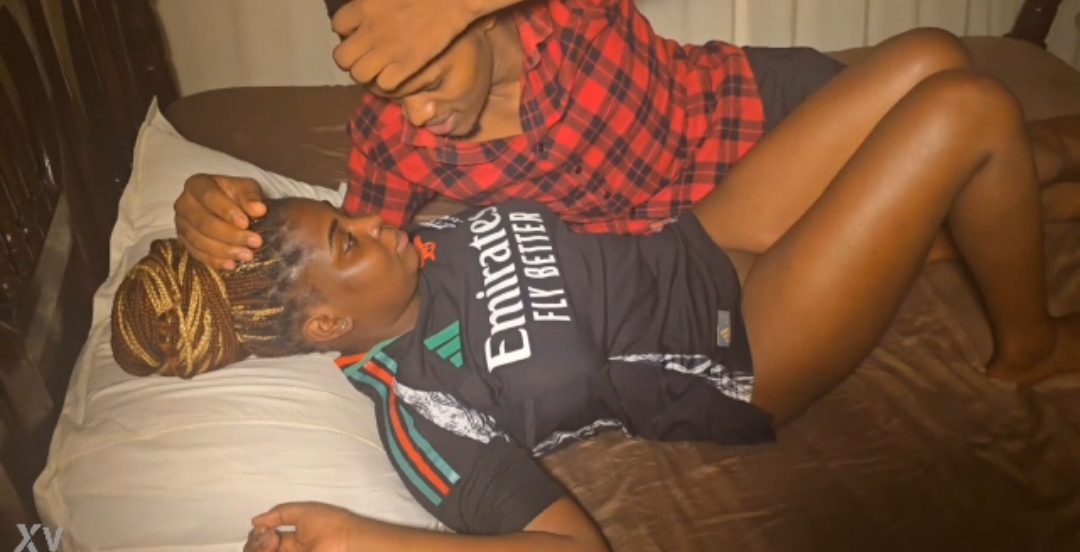 Lovers in bed scene (1)