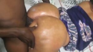 Her first time trying anal fuck.